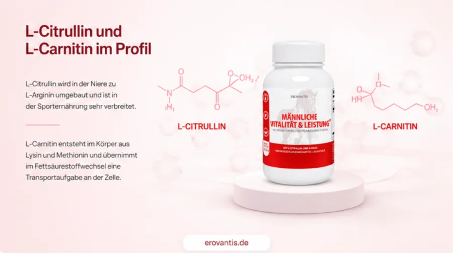 {{OFFER_NAME}} — die Aminosäuren L-Citrullin und L-Carnitin in der Kapsel