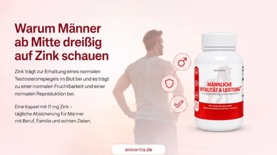 {{OFFER_NAME}} — Zink für einen normalen Testosteronspiegel bei Männern